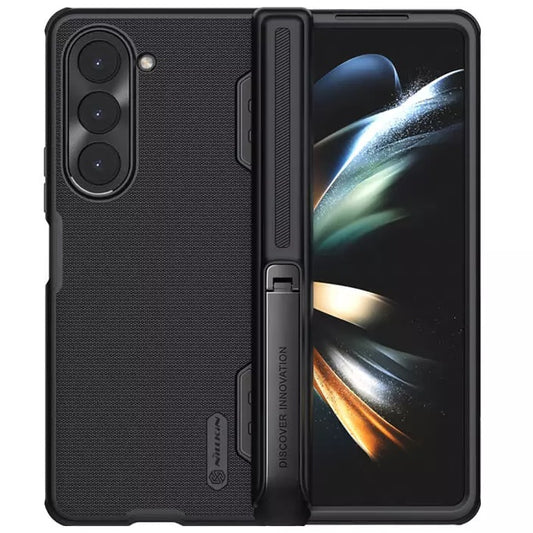 Samsung Galaxy Z Fold5 Nillkin Super Frosted Shield Fold Bracket Version Matte Case - Black