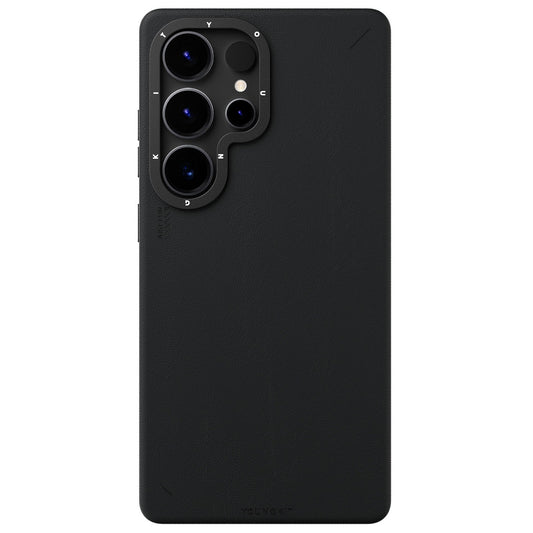 Samsung Galaxy S25 Ultra YOUNGKIT Matte Leather Case with Magsafe - Black