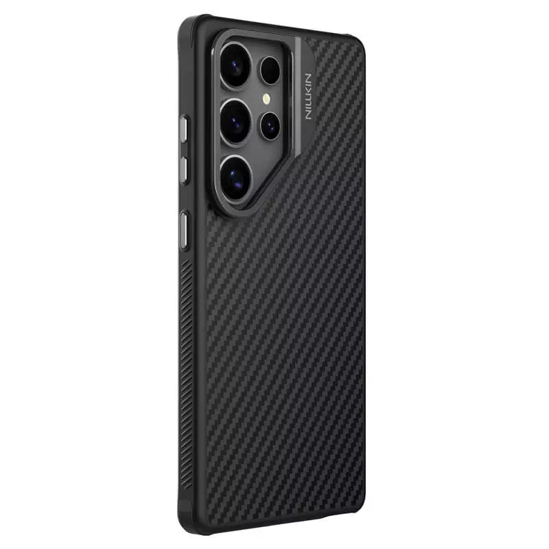 Samsung Galaxy S25 Ultra Nillkin CarboProp Magnetic Aramid Fiber Armor Magsafe Case - Frame Version