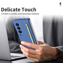 Samsung Galaxy Z Fold4 Integrated Skin Feel Case with S Pen - Blue