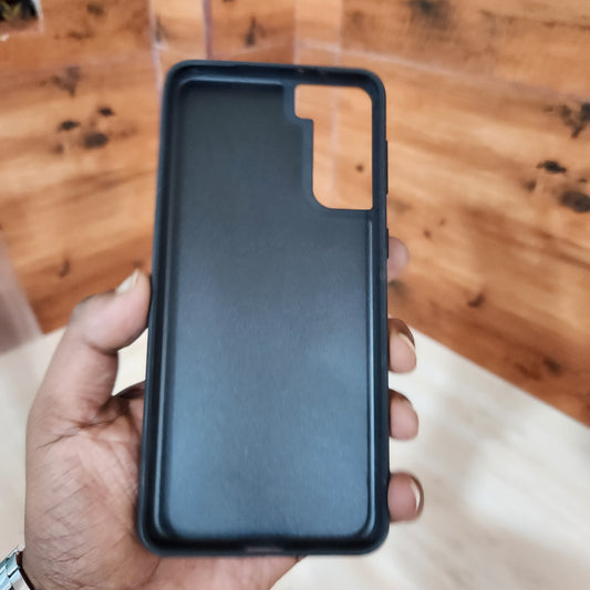 Samsung Galaxy S21 Plus Slim Profile Vegan Leather Case - Blue