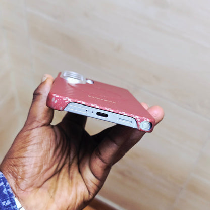 Samsung Galaxy S26 Ultra Carbon Magnet Case, Nano Fiber with Magsafe - Red