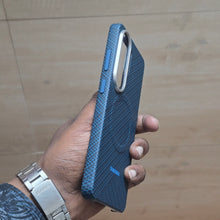 Samsung Galaxy S26 Ultra Carbon Magnet Case, Nano Fiber with Magsafe - Blue