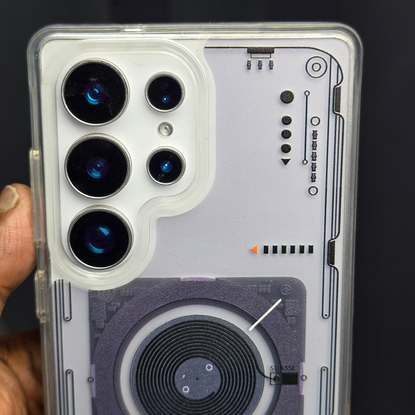 Samsung Galaxy S25 Ultra Machine Shockproof with Magsafe & Camera Ring Compatible - Neo