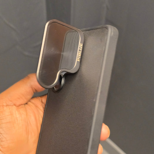 Samsung Galaxy S25 Ultra Piblue Camera Protector ICE SHREDS Case - Black