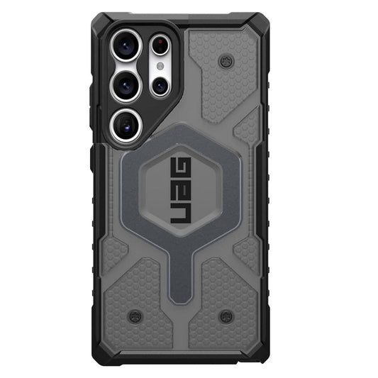 Samsung Galaxy S23 Ultra UAG Pathfinder Rugged Case With Black Magsafe - Transparent