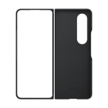 For Samsung Galaxy Fold 4 Leather Case - Black