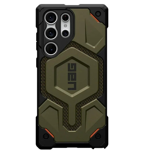 UAG Monach Pro Kevlar Armor Magsafe Case for Samsung Galaxy S23 Ultra - Gold