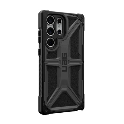 Samsung Galaxy S23 Ultra UAG Monarch Rugged Leather Protective Case - Gray