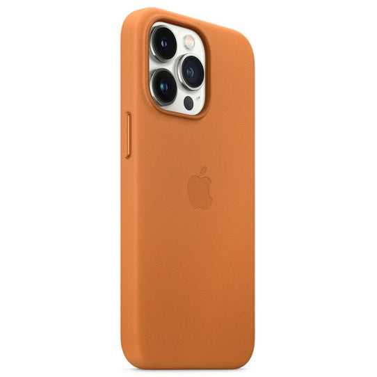 iPhone 15 Pro Leather Back Cover Case with MagSafe – Tan