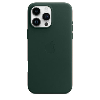 iPhone 16 Pro Max Leather Case with MagSafe - Forest Green