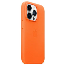 iPhone 13 Pro Leather Case with Magsafe - Orange