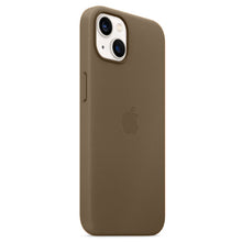 iPhone 13 Leather Case with MagSafe – Titanium Gray