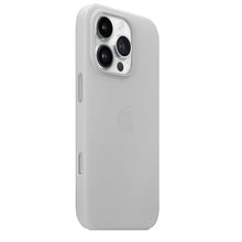 Apple iPhone 16 Pro Leather Back Cover Case - Off White