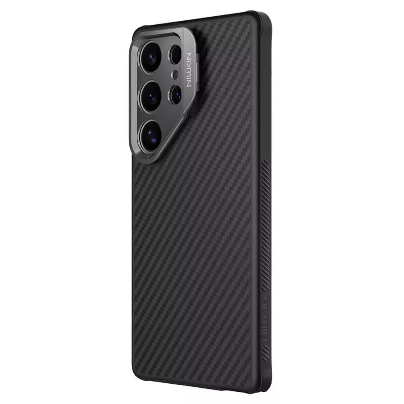 Samsung Galaxy S25 Ultra Nillkin CarboProp Magnetic Aramid Fiber Armor Magsafe Case - Fine Hole Version