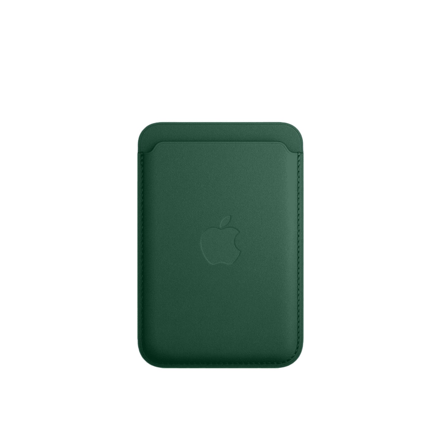Leather MagSafe Wallet – Slim Magnetic Card Holder for iPhone - Green