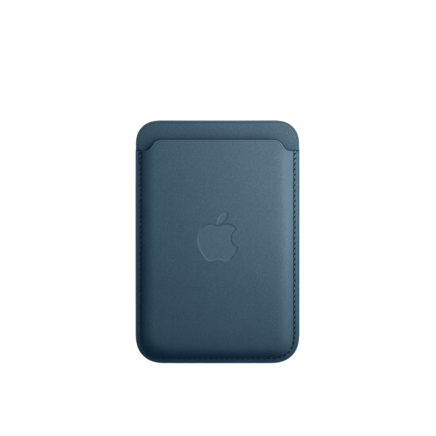 Leather MagSafe Wallet – Slim Magnetic Card Holder for iPhone - Pacific Blue