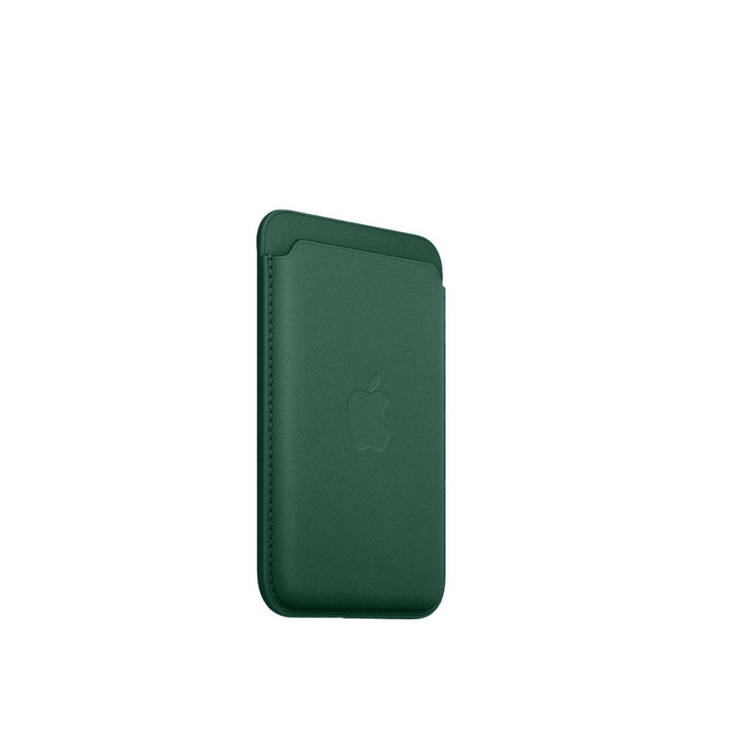 Leather MagSafe Wallet – Slim Magnetic Card Holder for iPhone - Green
