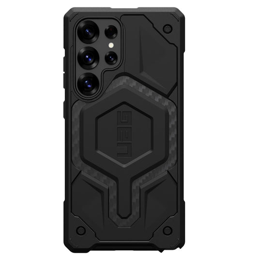 Samsung Galaxy S25 Ultra UAG Monarch Pro Carbon Protective Case with MagSafe - Black