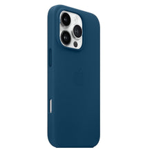 Apple iPhone 16 Pro Leather Back Cover Case - Cosmo Blue