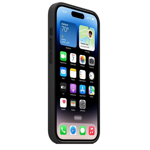 iPhone Air, iPhone 17 Air Leather Case with MagSafe - Black