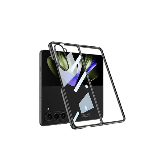 Samsung Galaxy Z Fold 5 Ultra-Thin Protective Chrome Series Case-Black