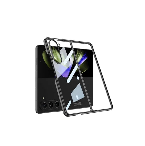 Samsung Galaxy Z Fold 5 Ultra-Thin Protective Chrome Series Case-Black