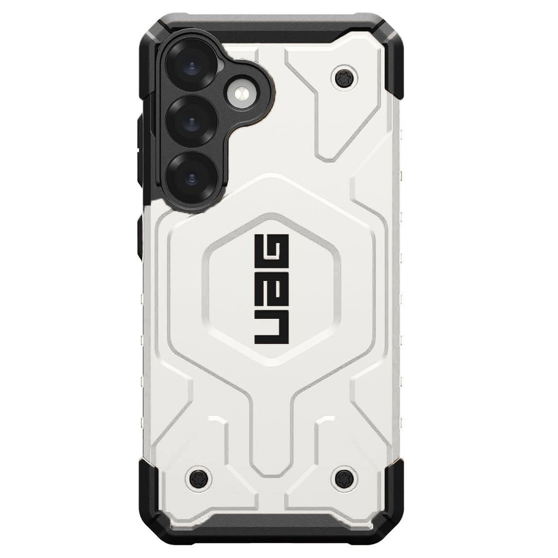 Samsung Galaxy S25 Pathfinder Featherlight Shockproof Protective Case - White