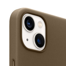iPhone 13 Leather Case with MagSafe – Titanium Gray