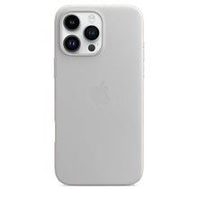 Apple iPhone 16 Pro Leather Back Cover Case - Off White