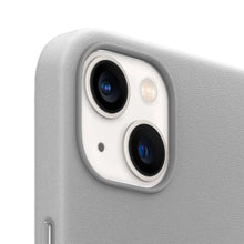 iPhone 13 Leather Case with MagSafe – Gray