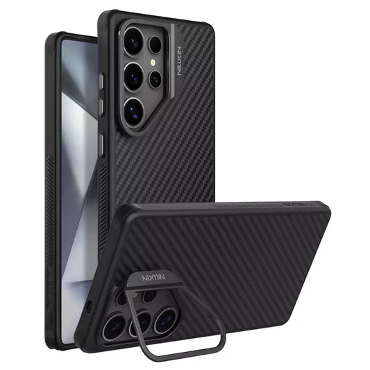 Samsung Galaxy S25 Ultra Nillkin CarboProp Magnetic Aramid Fiber Armor Magsafe Case - Frame Version