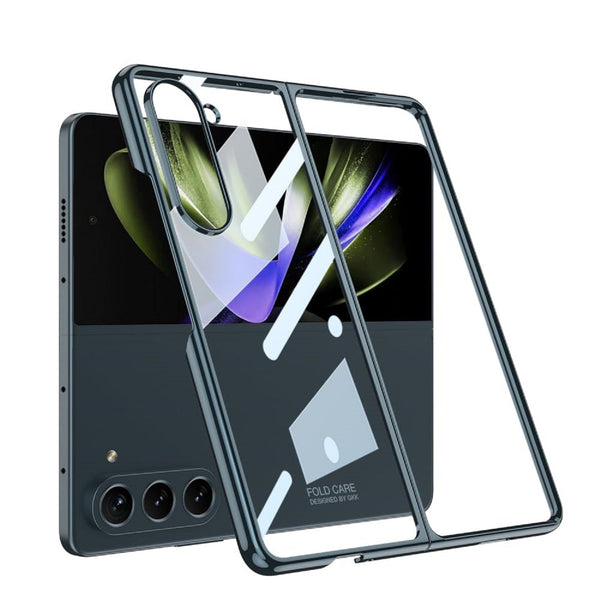Samsung Galaxy Z Fold 5 Ultra-Thin Protective Chrome Series Case-Grey