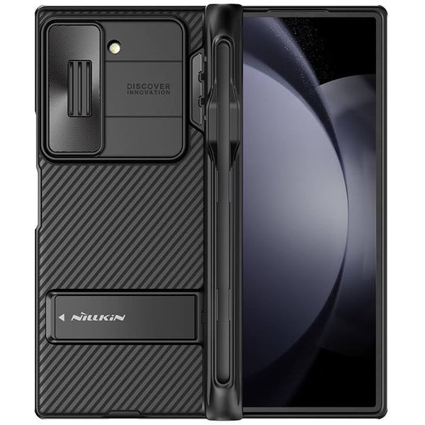 Samsung Galaxy Z Fold 6 Nillkin Cam-Shield Pro Case with S Pen Holder - Black