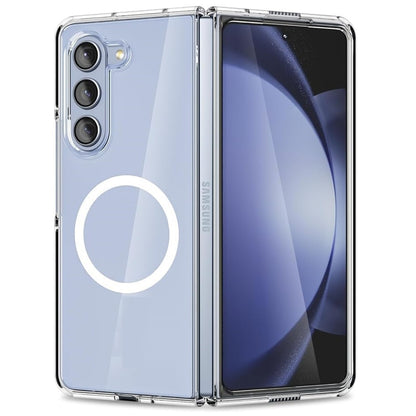 Samsung Galaxy Z Fold 5 Cristal Clear Magnetic Magsafe Case - Transparent