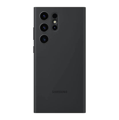 Samsung Galaxy S22 Ultra S-View Window Flip Protective Cover - Black