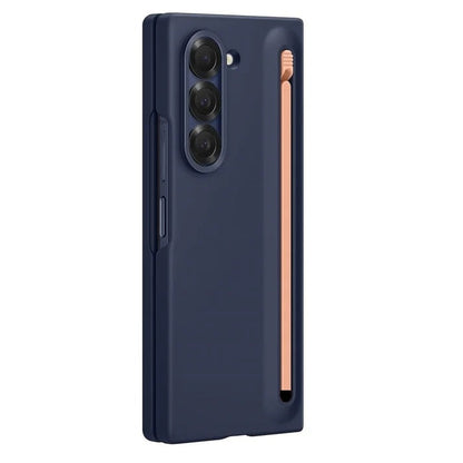Samsung Galaxy Z Fold7 Slim Skin Feel S Pen Case with Stylus - Blue