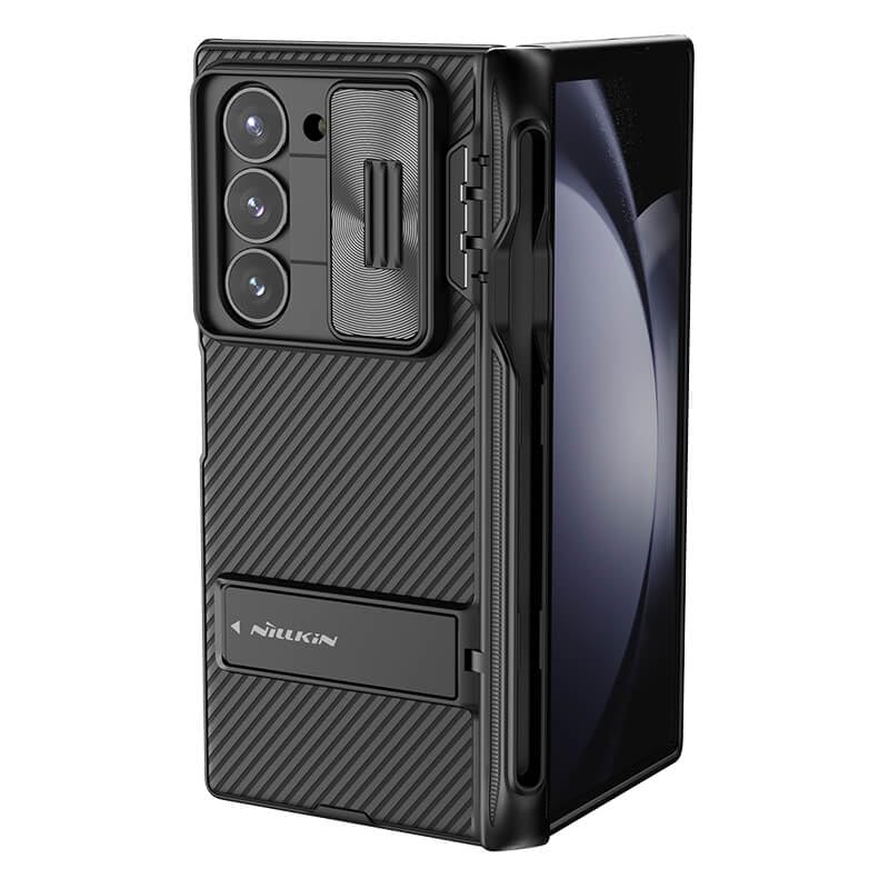 Samsung Galaxy Z Fold6 Nillkin Cam-Shield Pro Case with S Pen Holder - Black