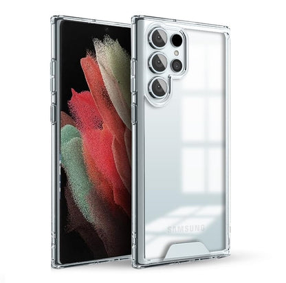 Samsung Galaxy S22 Ultra Space Case with Independent Buttons - Clear