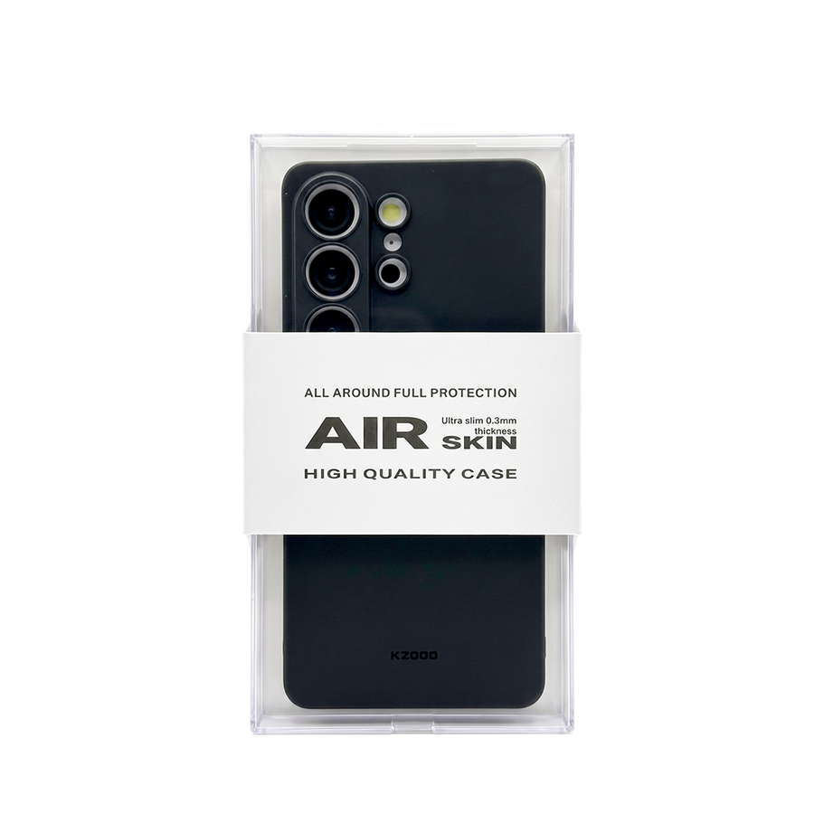 Samsung Galaxy S26 Ultra KZDOO AIR SKIN 0.8mm Ultrathin Paper Case - Black