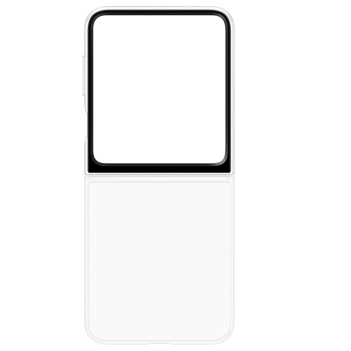 Samsung Galaxy Z Flip6 Flipsuit LED Case Transparent Protective Shell Cover - Clear