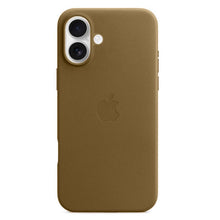 Apple iPhone 16 Leather Back Cover Case - Natural Titanium