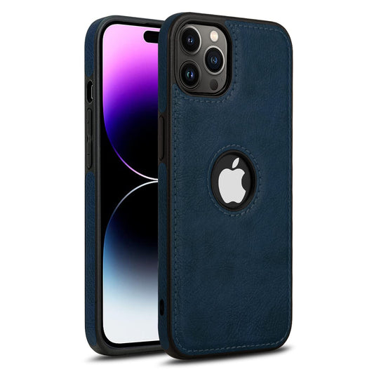 iPhone 14 Pro Max Leather Case Original PU Leather Classic Elegant Design