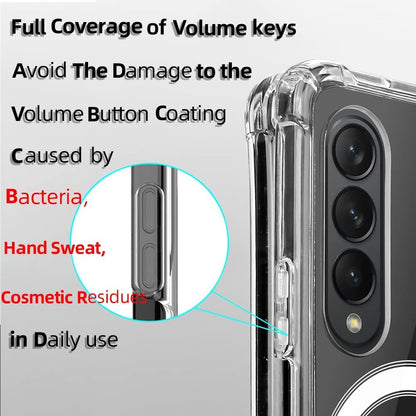 Samsung Galaxy Z Fold 4 Anti-Knock TPU Transparent MagSafe Case