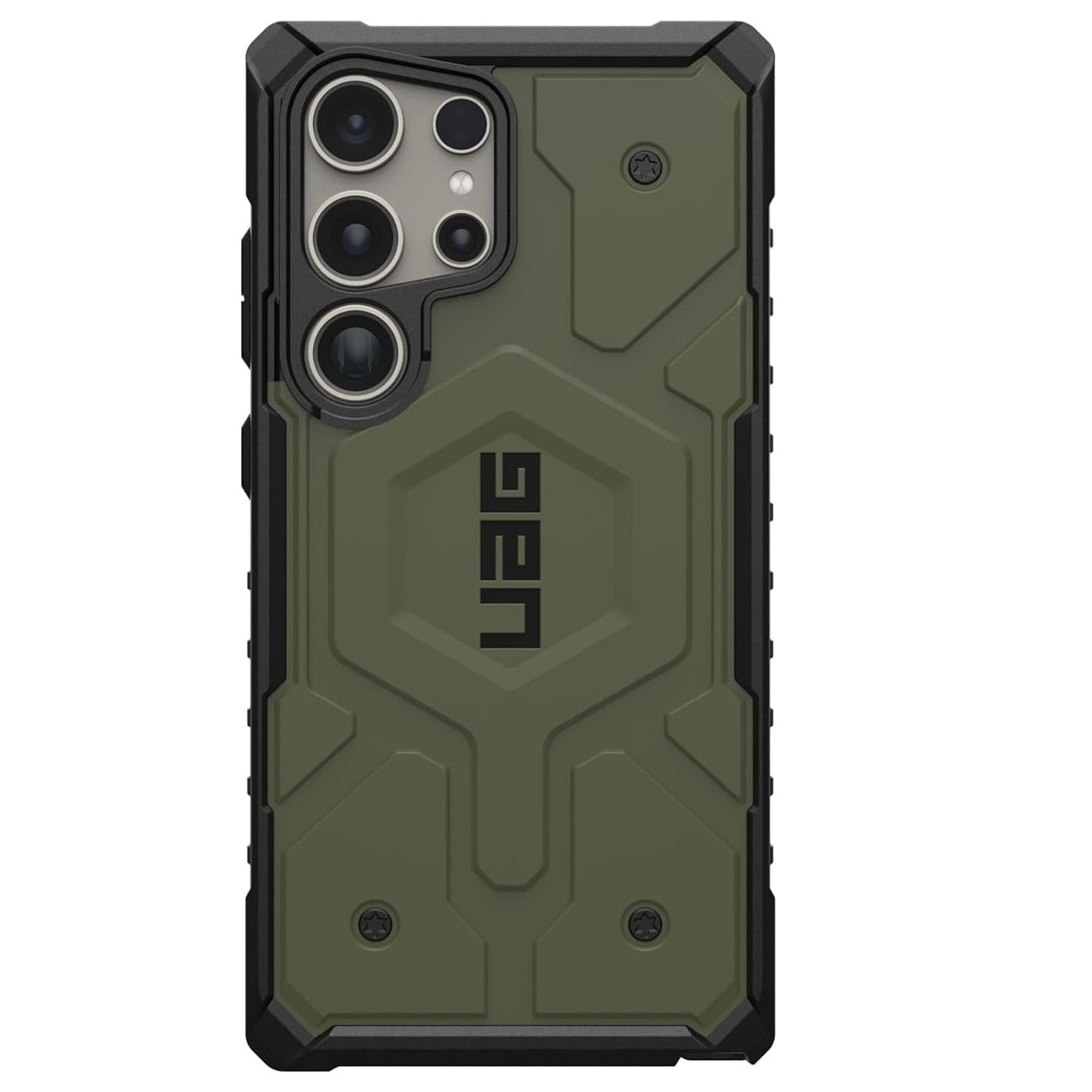 Samsung Galaxy S25 Ultra Pathfinder Series Ragged Armor Protective MagSafe Case - Green