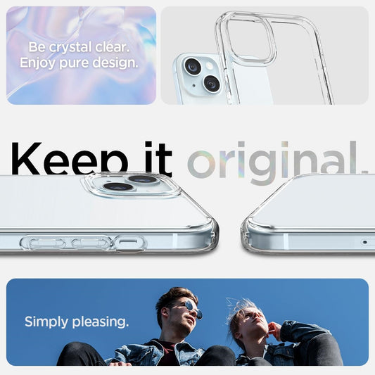 iPhone 15 Hybrid Clear Shockproof Transparent Case