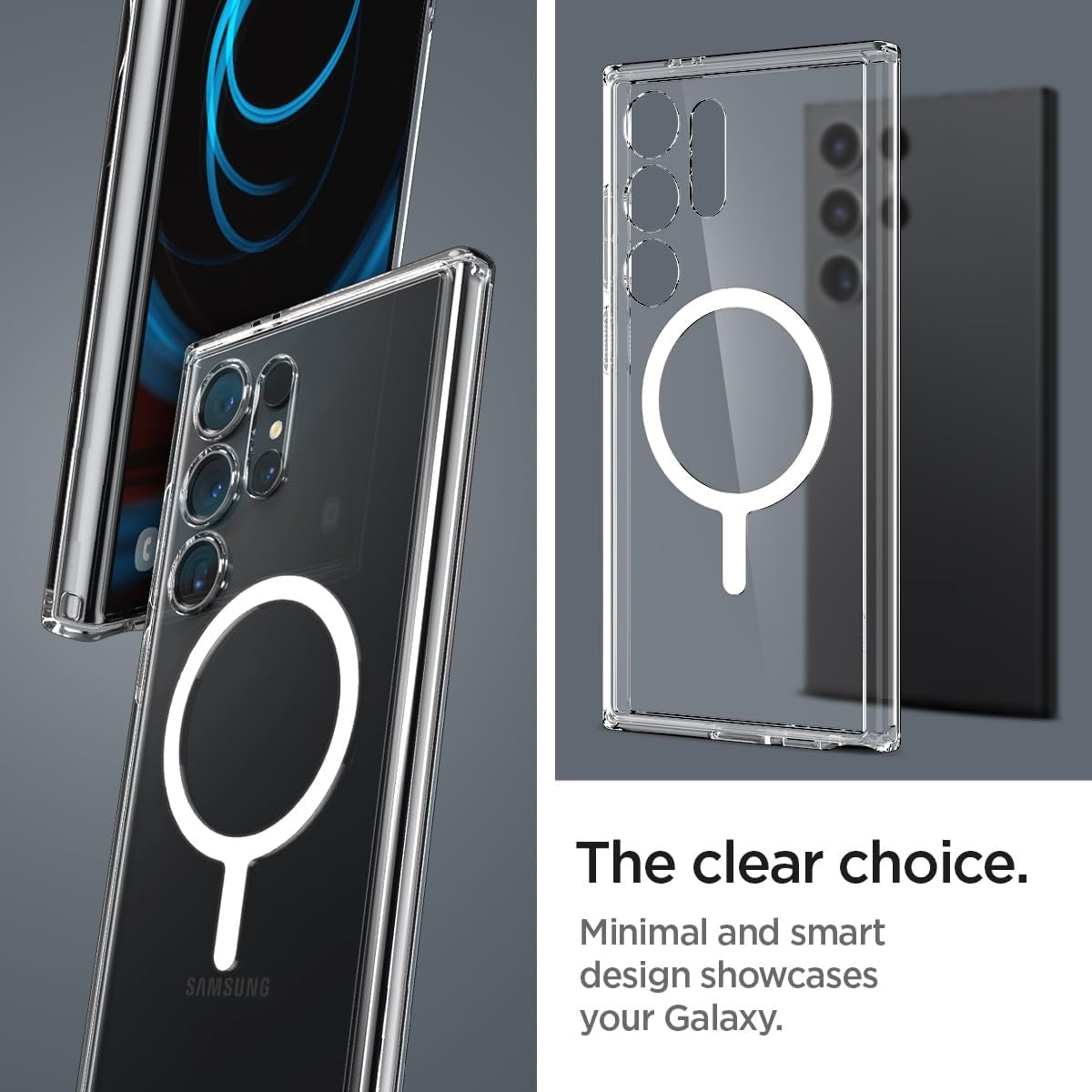 Samsung Galaxy S24 Ultra Super Slim Case With Magsafe - Transparent