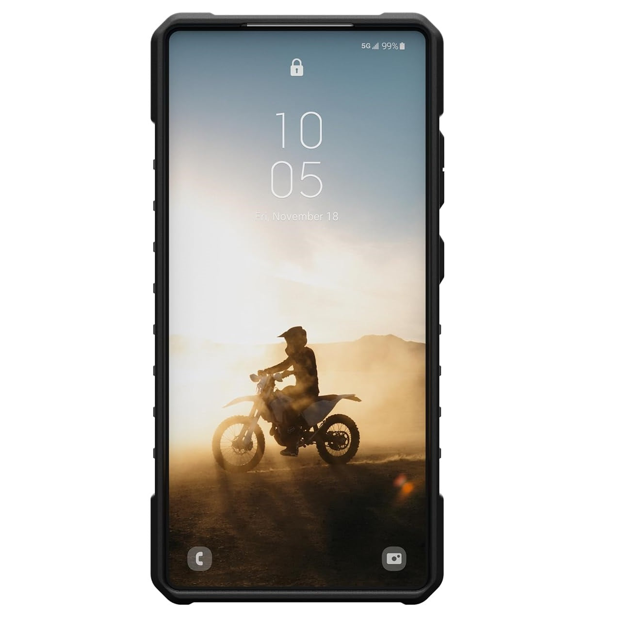 Samsung Galaxy S25 Ultra Pathfinder Rugged Featherlight Shockproof Protective Case - Yellow