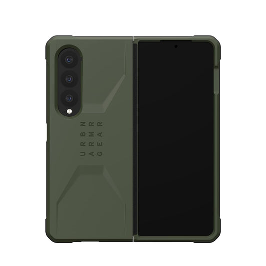 Samsung Galaxy Z Fold 4 UAG Civilian Ultra Thin Shock-Absorbentd Protection Case-Green