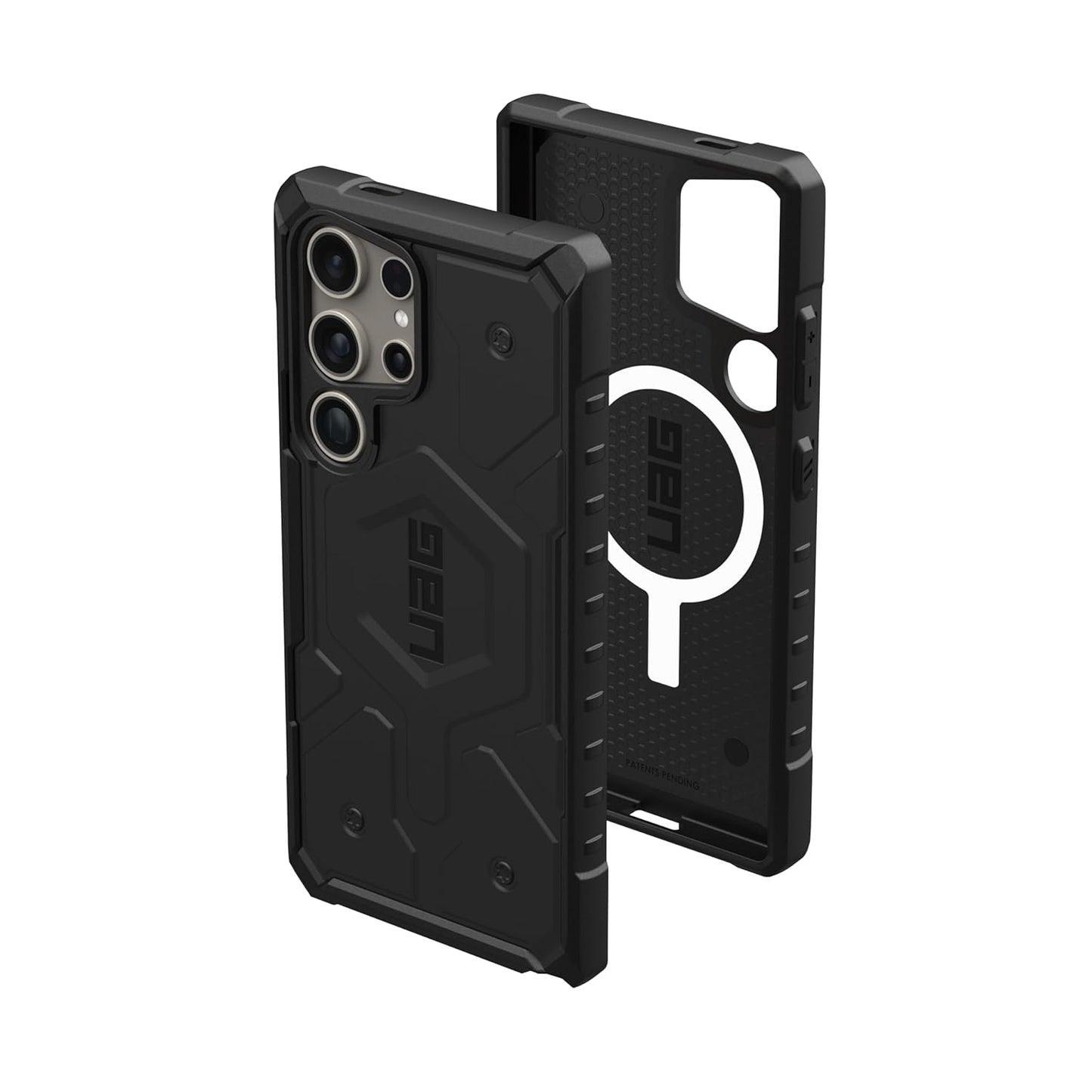 Samsung Galaxy S24 Ultra Pathfinder Series Ragged Armor Protective MagSafe Case - Black